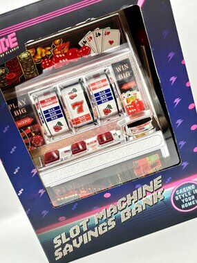 Horizon Future Retro Arcade Flashback Gaming Classic Machine Savings Bank NEW